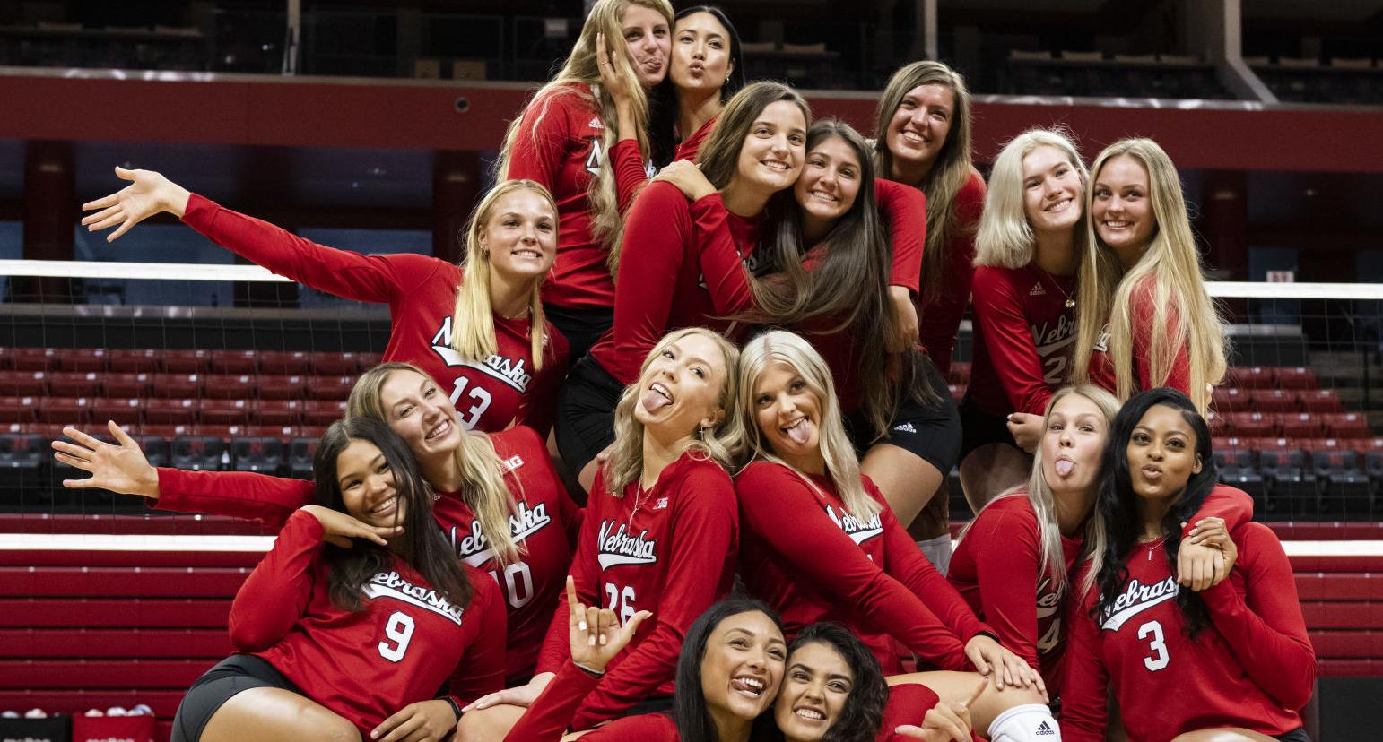 NU volleyball media day, 8.7